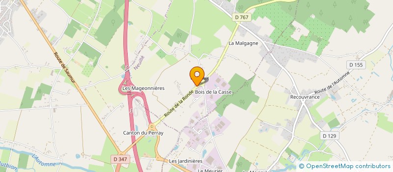 localisation de l'entreprise VETERINAIRES DE LA RONDE à NEUILLE