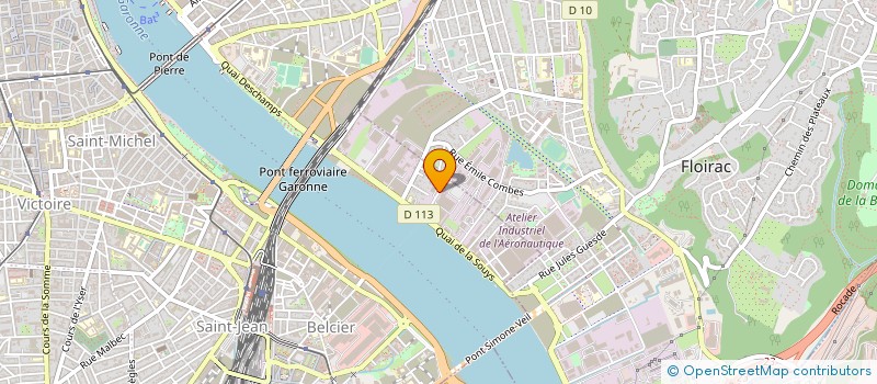 localisation de l'entreprise VETERMAT à BORDEAUX