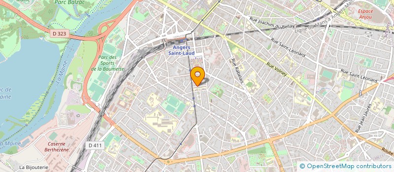 localisation de l'entreprise VETFORLIFE à ANGERS