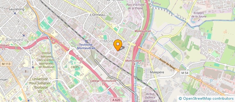 localisation de l'entreprise VETG CONSEIL  TOULOUSE