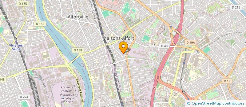 localisation de l'entreprise VETHAMAX à MAISONS-ALFORT