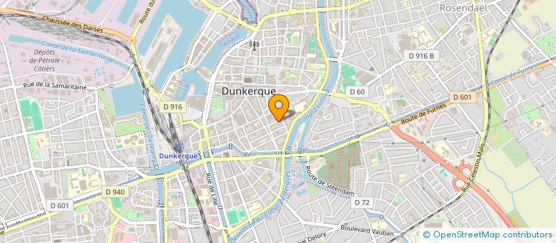 localisation de l'entreprise VETHECO CVC à DUNKERQUE