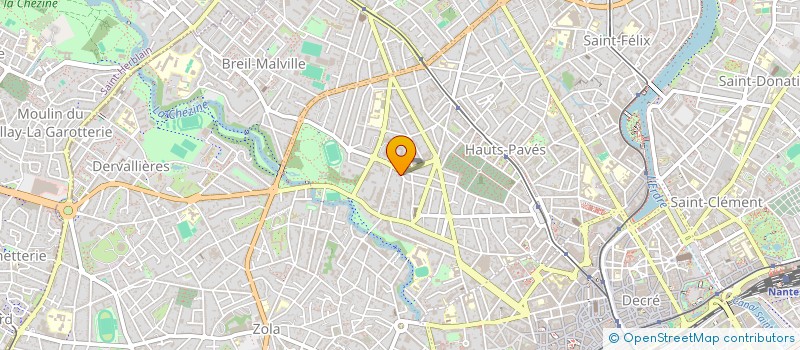 localisation de l'entreprise VETHI à NANTES