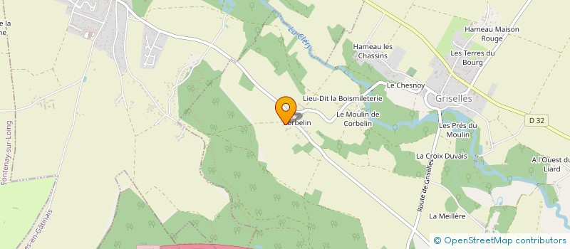 localisation de l'entreprise VETHILIA à GRISELLES