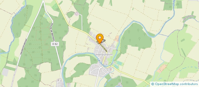 localisation de l'entreprise VETI'COM  HERBSHEIM