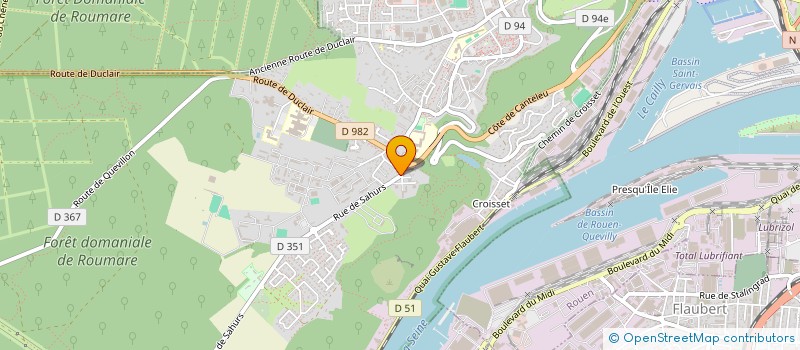 localisation de l'entreprise VETI SOLIDAIRES  CANTELEU