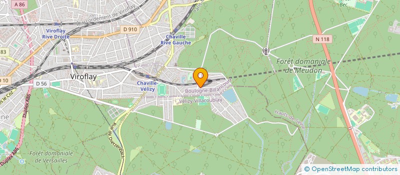 localisation de l'entreprise VETIBROC à CHAVILLE
