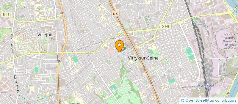 localisation de l'entreprise VETIMOD à VITRY-SUR-SEINE