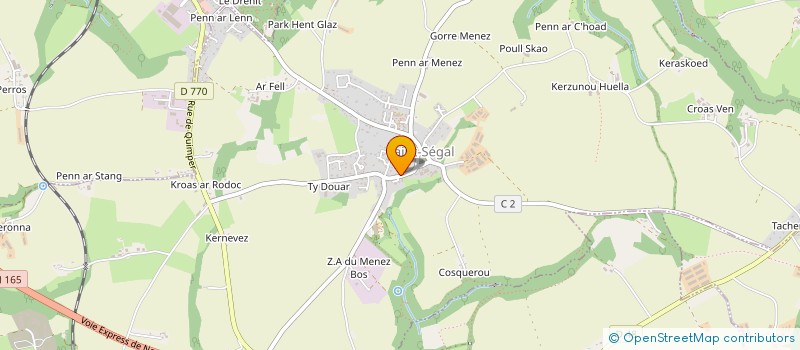 localisation de l'entreprise VETISWEET à SAINT-SEGAL