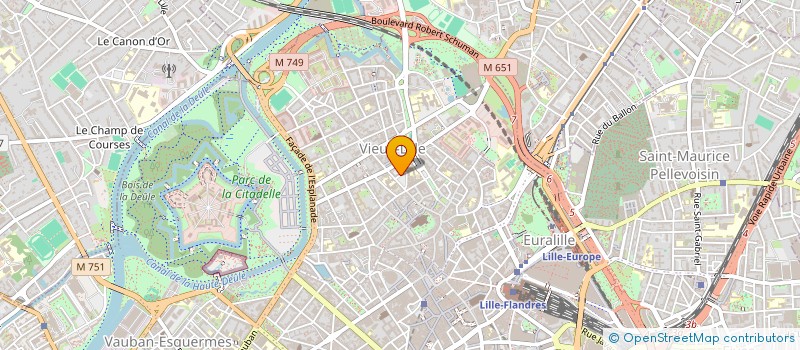 localisation de l'entreprise VETLL à LILLE