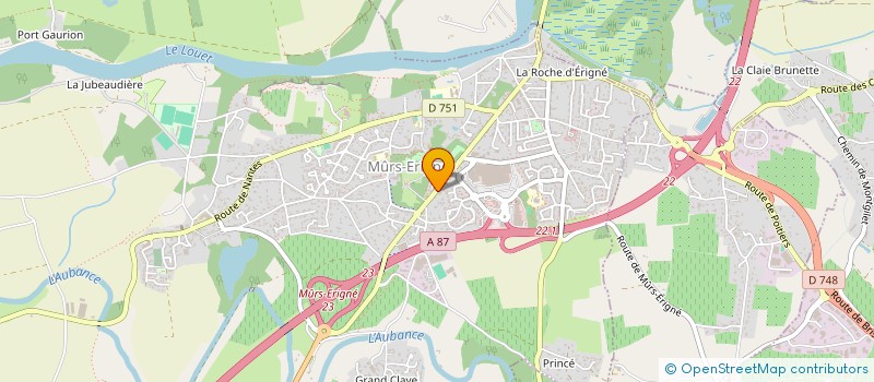 localisation de l'entreprise VETLOUET  MURS-ERIGNE