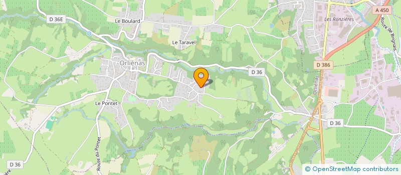 localisation de l'entreprise VETNSURG SELARL DE VETERINAIRES  BRIGNAIS