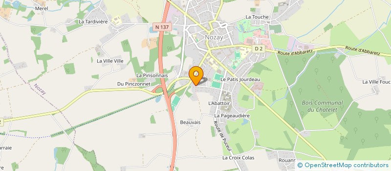 localisation de l'entreprise VETOADOM 44 à NANTES