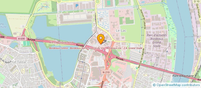 localisation de l'entreprise VETOADOM GIRONDE à BORDEAUX