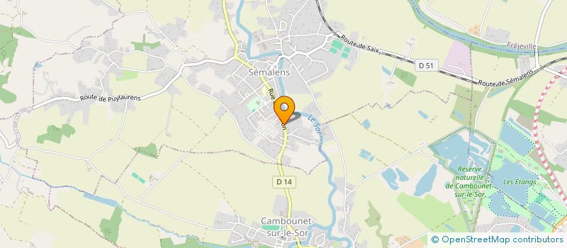 localisation de l'entreprise VETOCCITAN IMMO  SEMALENS