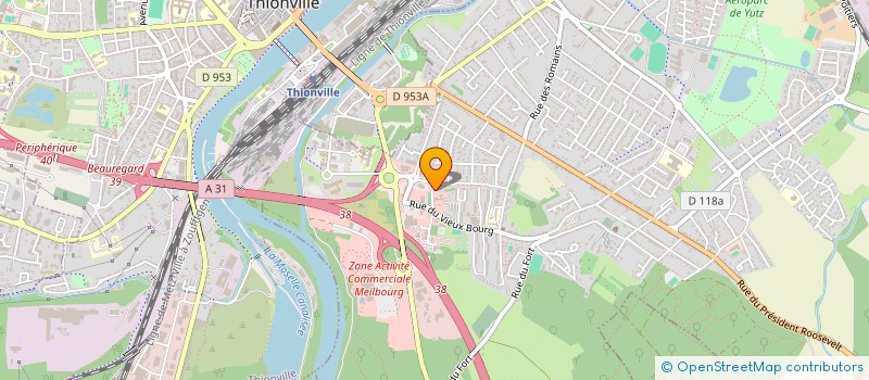 localisation de l'entreprise VETODYSSEE  YUTZ