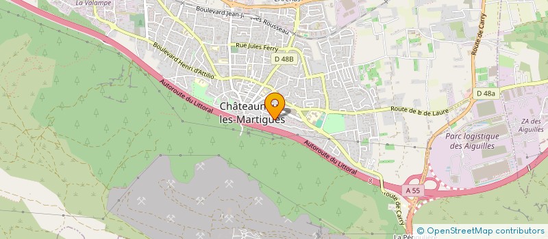 localisation de l'entreprise VETOFISH à CHATEAUNEUF-LES-MARTIGUES