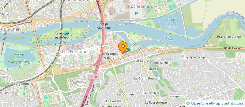 localisation de l'entreprise VETOGALAND  SAINT-AVERTIN