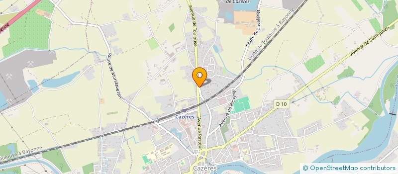 localisation de l'entreprise VETOGARONNE à CAZERES