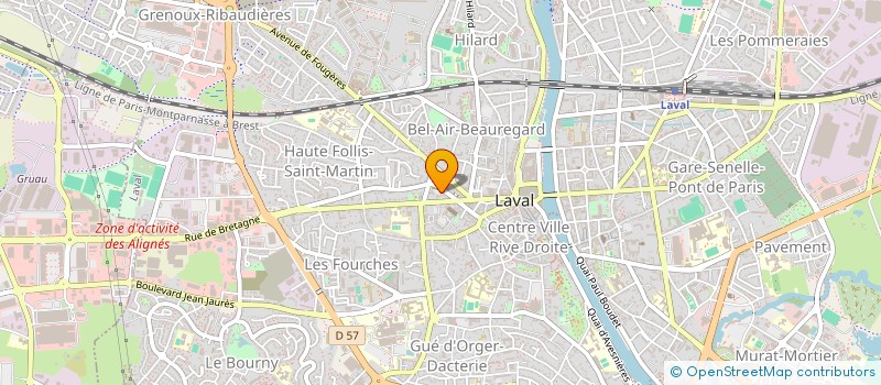 localisation de l'entreprise VETOLUTION à LAVAL