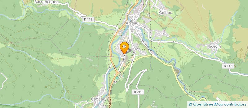 localisation de l'entreprise VETORAL à CADEAC