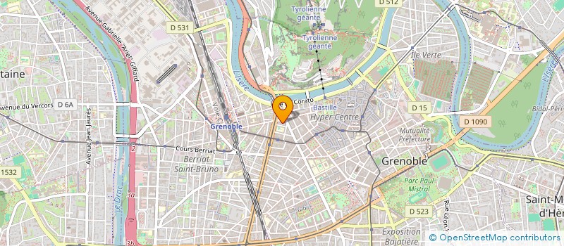 localisation de l'entreprise VETORYX à GRENOBLE