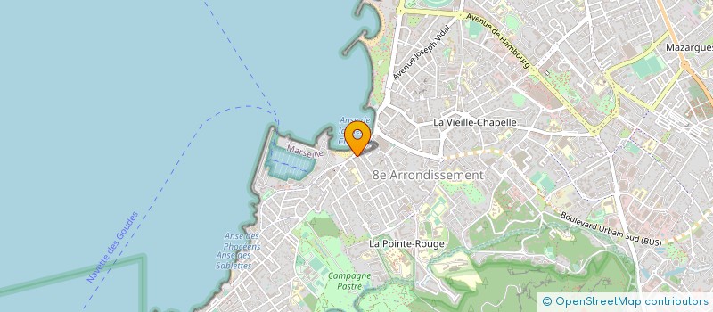 localisation de l'entreprise VETOS CALANQUES à MARSEILLE