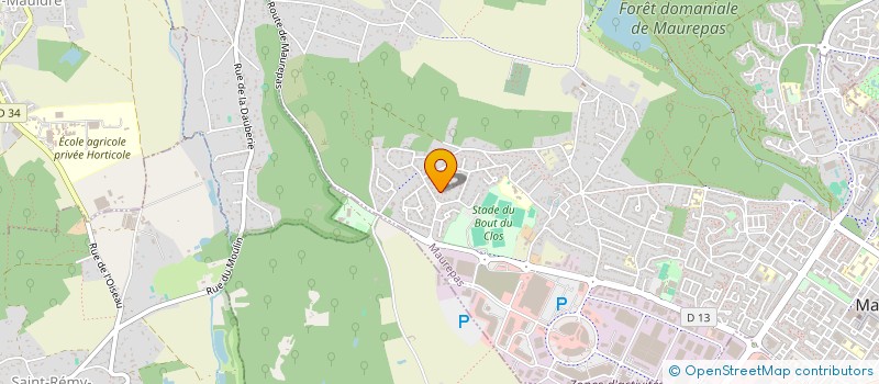 localisation de l'entreprise VETOTRANS à MAUREPAS