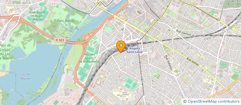 localisation de l'entreprise VETPARTNERS FRANCE FORMATION à ANGERS