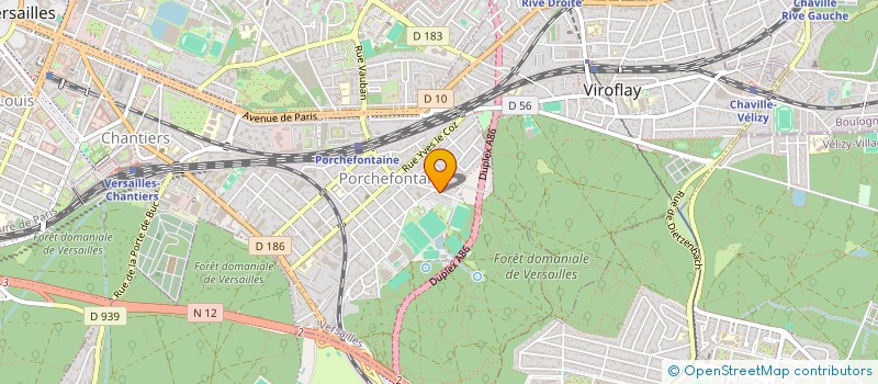 localisation de l'entreprise VETRY CONSEILS à VERSAILLES