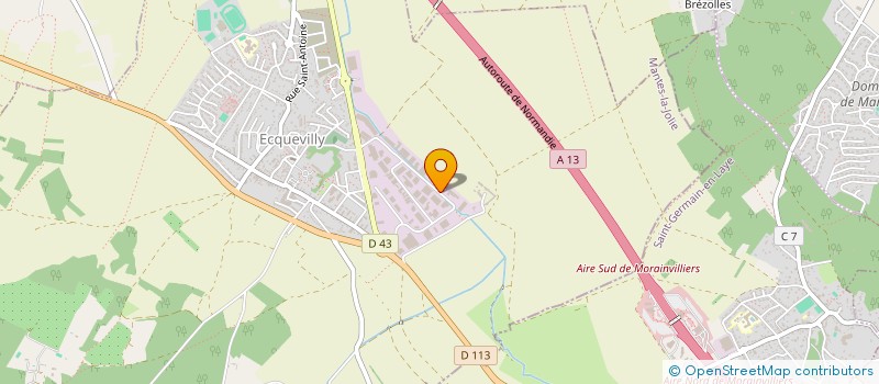 localisation de l'entreprise VETTO BATIMENT  ECQUEVILLY