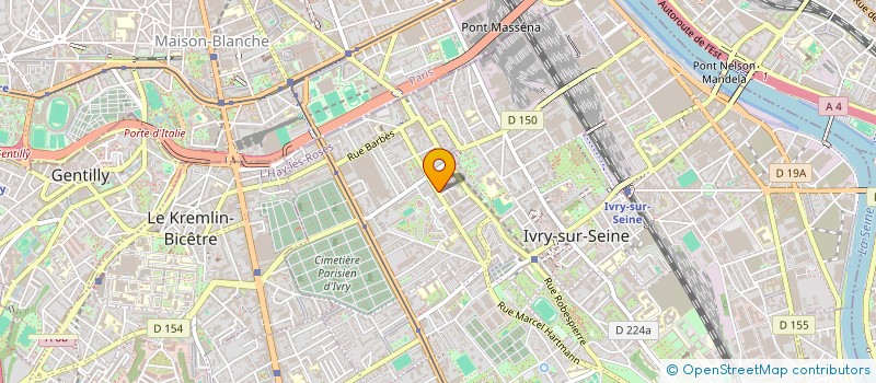 localisation de l'entreprise VETTY COURSES à IVRY-SUR-SEINE