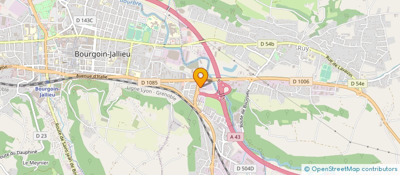 localisation de l'entreprise VETUR & CO à VAULX-MILIEU