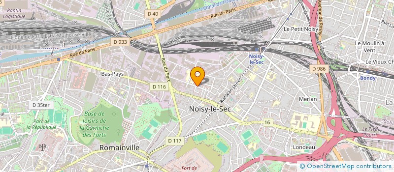 localisation de l'entreprise VETVET UNITED EXPRESS à NOISY-LE-SEC