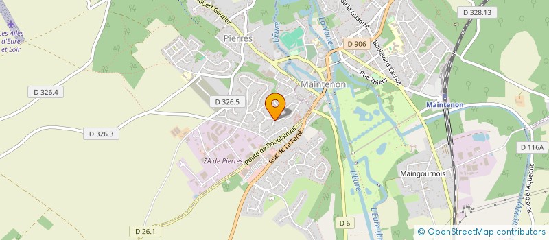 localisation de l'entreprise VEUILLET BATIMENT  SAINT-MARTIN-DE-NIGELLES