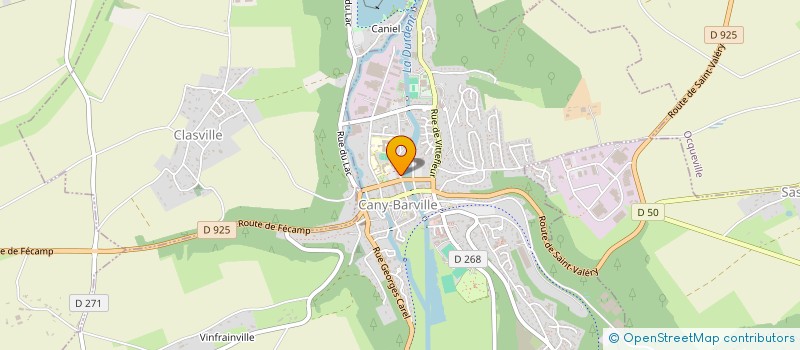 localisation de l'entreprise VEULETTES LOISIRS  VEULETTES-SUR-MER