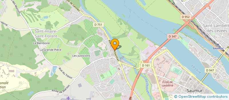 localisation de l'entreprise VEUVE AMIOT SAS à SAUMUR