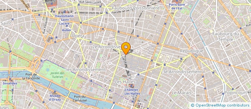 localisation de l'entreprise VEUVE G. RICHARD ET FILS à PARIS