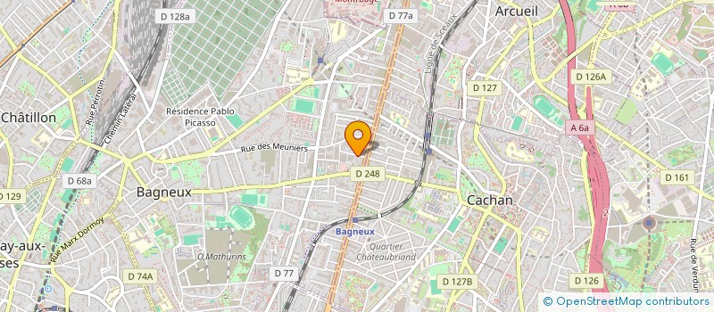 localisation de l'entreprise VEVA LEGACY à BAGNEUX