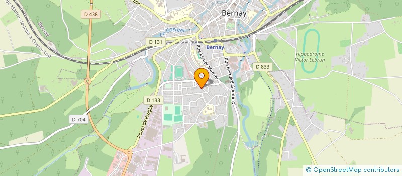 localisation de l'entreprise VEVA WOMEN'S ASSOCIATION  BERNAY