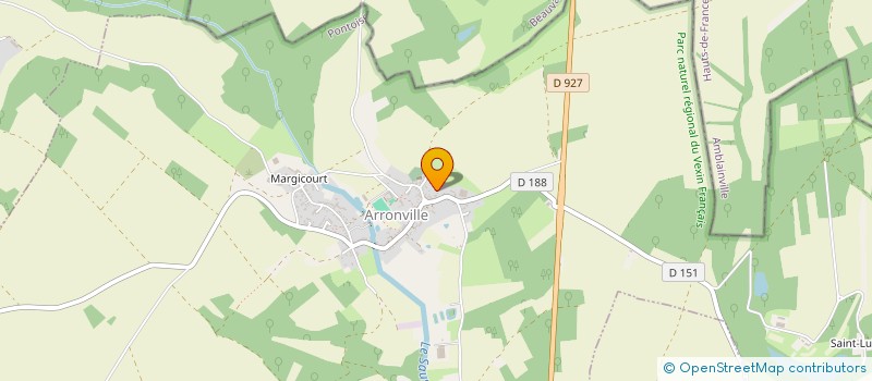 localisation de l'entreprise VEX'IN XPERT  ARRONVILLE