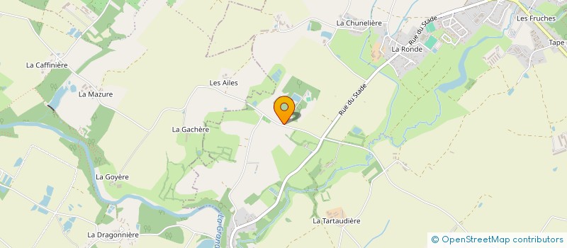 localisation de l'entreprise VEXIEAU - BASTARD INDIVISION  LA BOISSIERE-DE-MONTAIGU