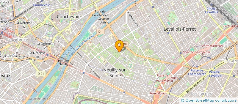 localisation de l'entreprise VEXILLA  NEUILLY-SUR-SEINE