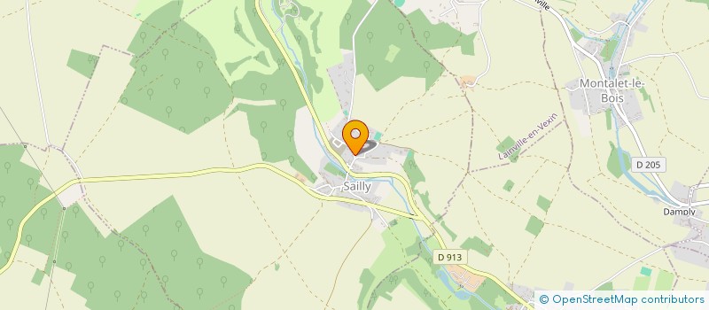 localisation de l'entreprise VEXIN ASSISTANCE & INFORMATIQUE  SAILLY