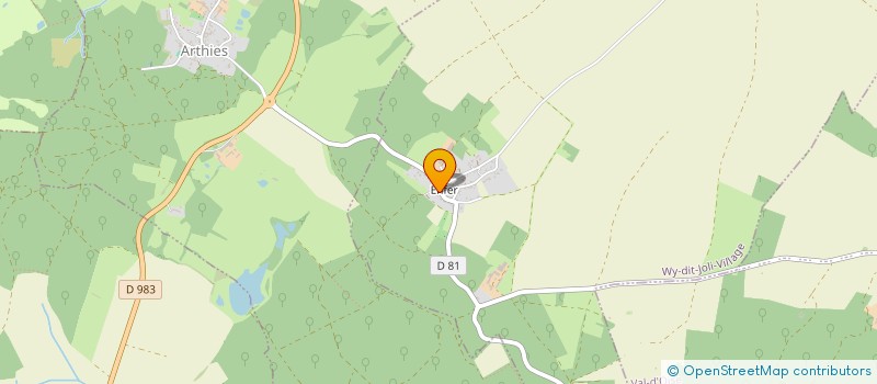 localisation de l'entreprise VEXIN ENTREPRISE JB  FREMAINVILLE