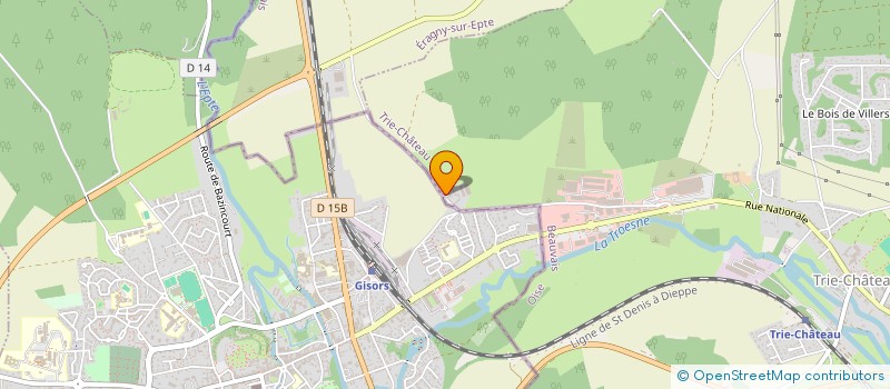 localisation de l'entreprise VEXIN REAL ESTATE  CHAUMONT-EN-VEXIN