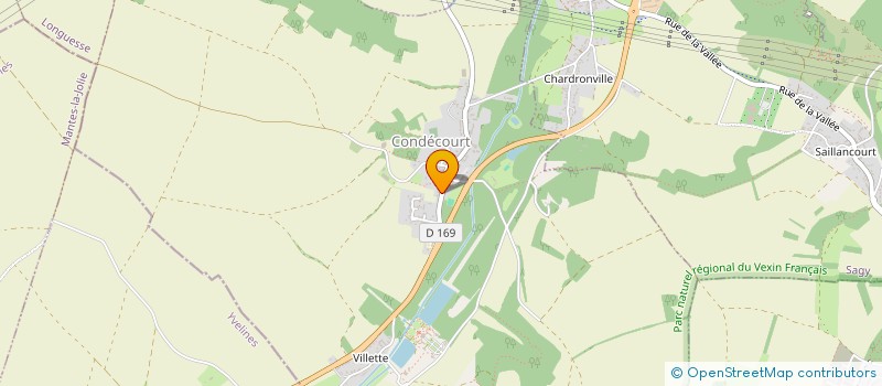 localisation de l'entreprise VEXIN RENOVATION  CONDECOURT