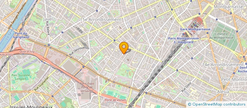 localisation de l'entreprise VEXUB  PARIS