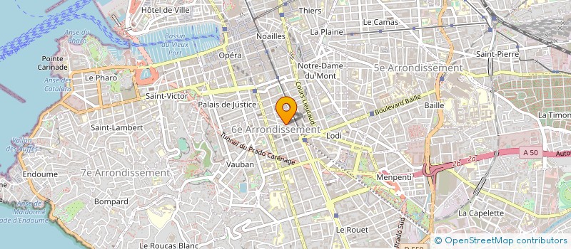 localisation de l'entreprise VEYADATA à MARSEILLE