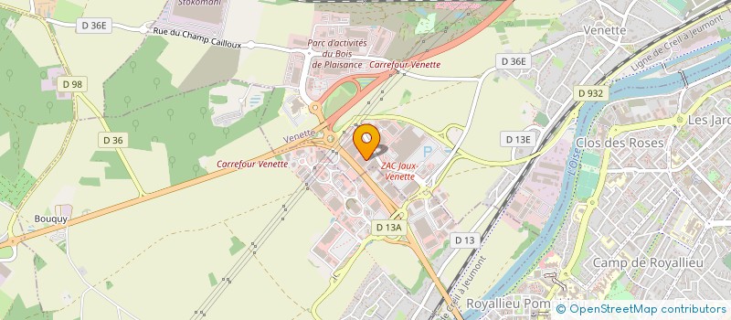 localisation de l'entreprise VEYDIS à VENETTE